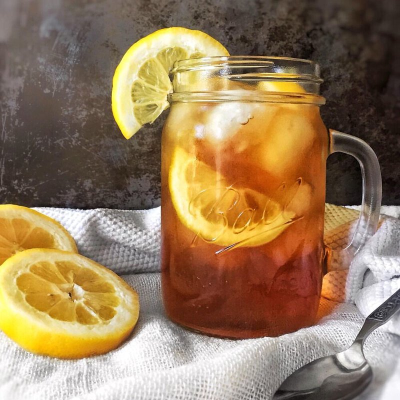 iced lemon tea