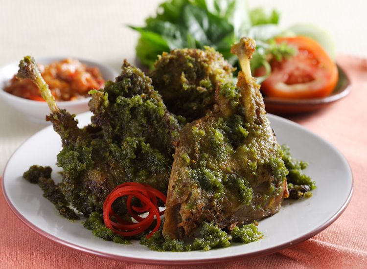 Bebek Carok Sambal Ijo